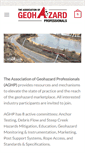 Mobile Screenshot of geohazardassociation.org